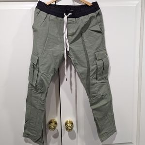 Olive Cargo Pants